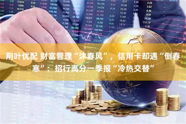 荆叶优配 财富管理“沐春风”，信用卡却遇“倒春寒”：招行高分一季报“冷热交替”